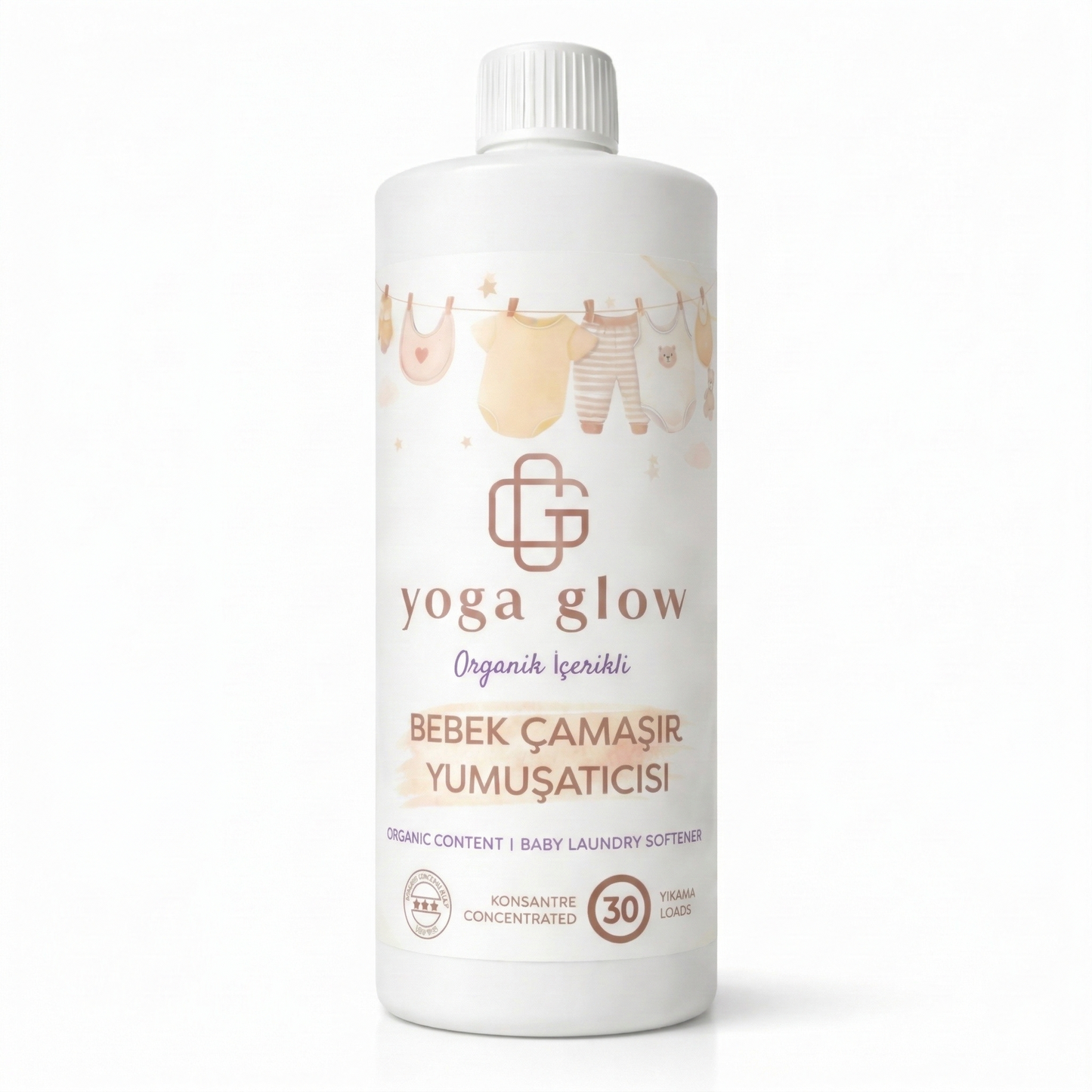 Yoga Glow Organik İçerikli Bebek Çamaşır Yumuşatıcısı